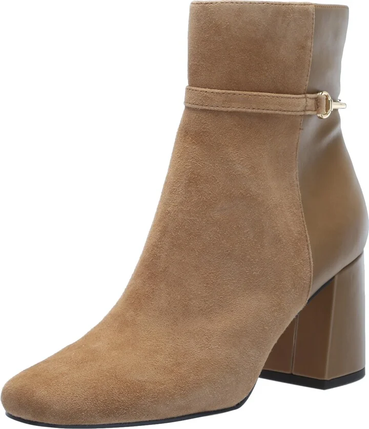 Cognac Kidsuede Leather