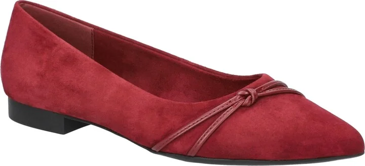 Burgundy Kidsuede Leather