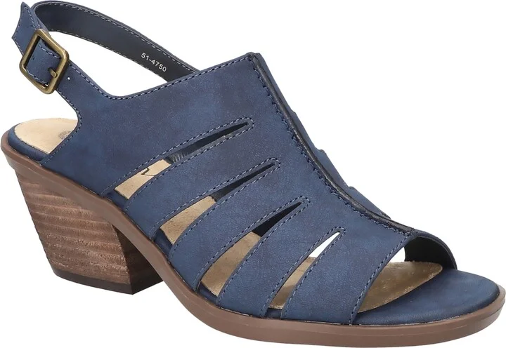 Bella Vita Women's Rhodes Block Heeled Sandals