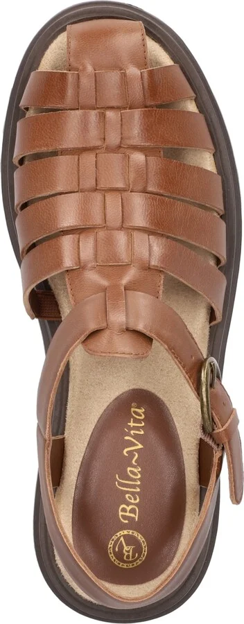 Bella Vita Women's Sinclaire Lug Sole Fisherman Sandals - Image 4