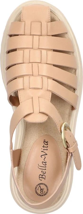 Bella Vita Women's Sinclaire Lug Sole Fisherman Sandals - Image 9