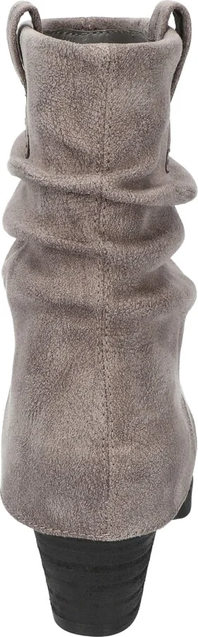 Bella Vita Women's Twyla Slouch Block Heel Ankle Boots - Image 3