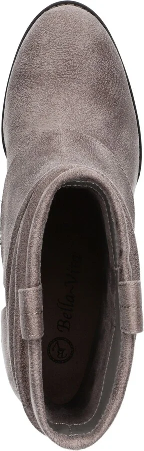 Bella Vita Women's Twyla Slouch Block Heel Ankle Boots - Image 4