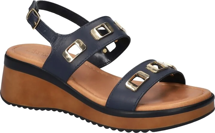 Navy Leather