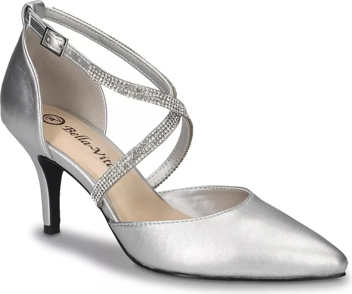 Silver Metallic Synthetic
