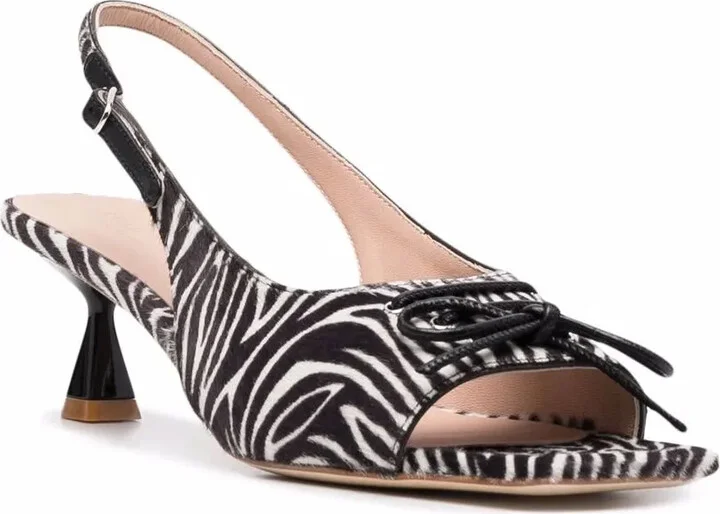 Bella zebra-print pumps - Image 2