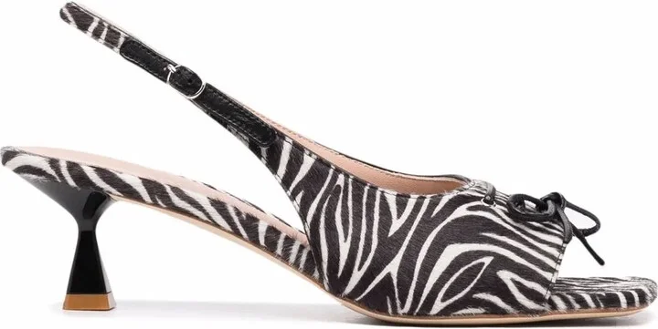 Bella zebra-print pumps