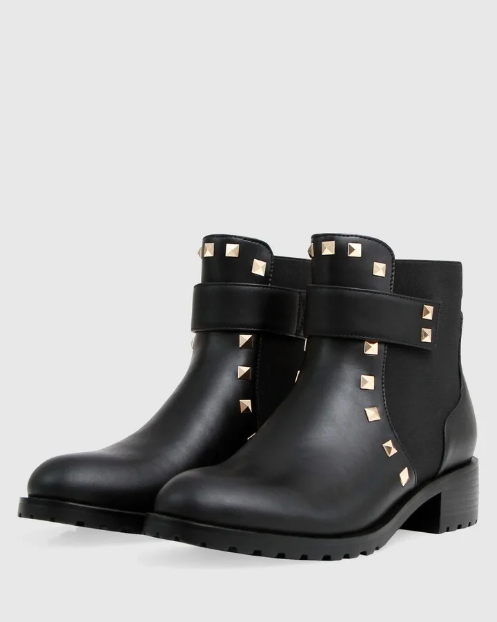 Belle & Bloom City Lights Leather Ankle Boot - Image 3