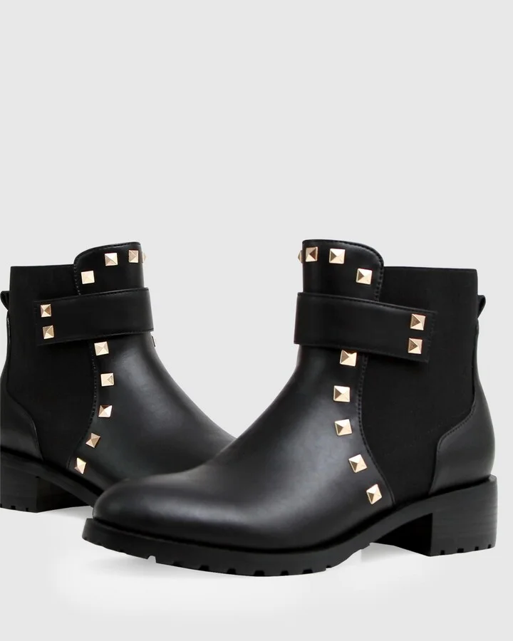 Belle & Bloom City Lights Leather Ankle Boot - Image 4