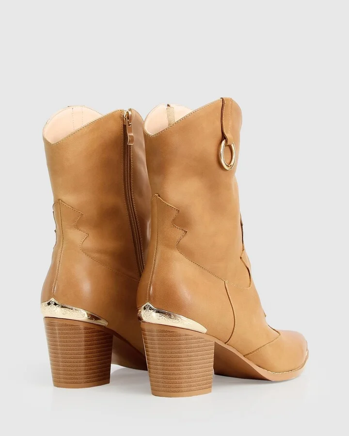 Belle & Bloom Dallas Western Boot - Image 4