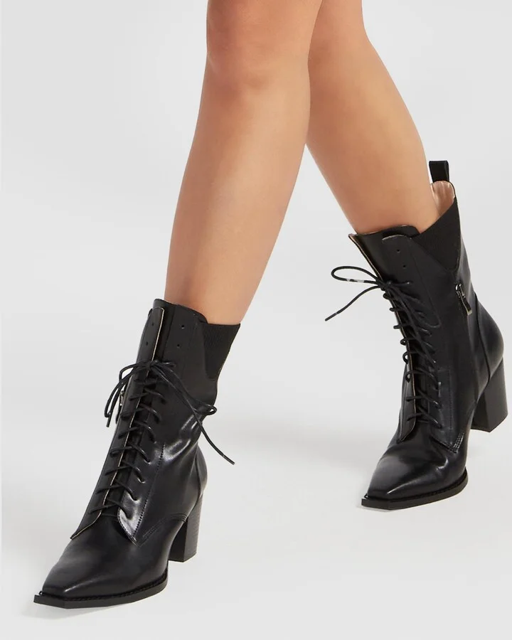 Belle & Bloom Jumping Ship Laced Boot - Image 3