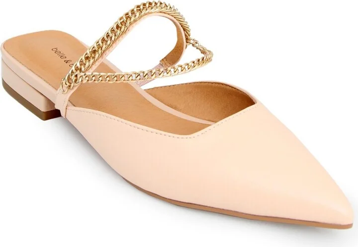 Belle & Bloom On The Go Leather Flat - Image 2
