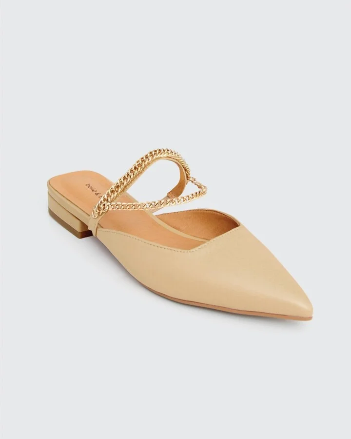 Belle & Bloom On The Go Leather Flat - Image 10