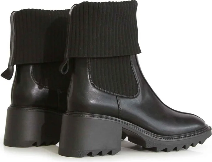 Belle & Bloom Perfect Illusion Knit Boot