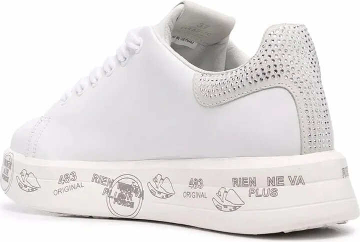 Belle crystal-back sneakers - Image 3
