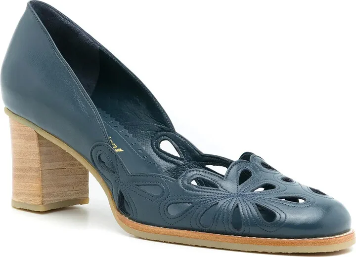 Belle Epoque 65mm cut-out pumps - Image 2