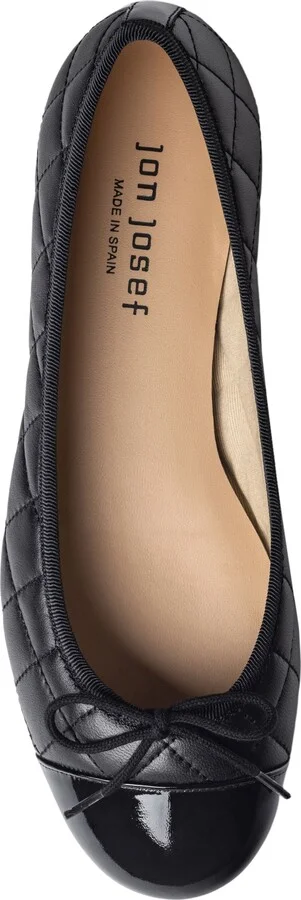 Belle Quilted Ballerina Flat - Image 11