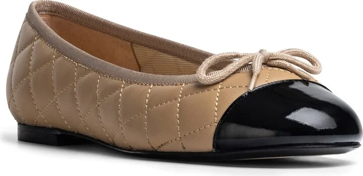 Belle Quilted Ballerina Flat