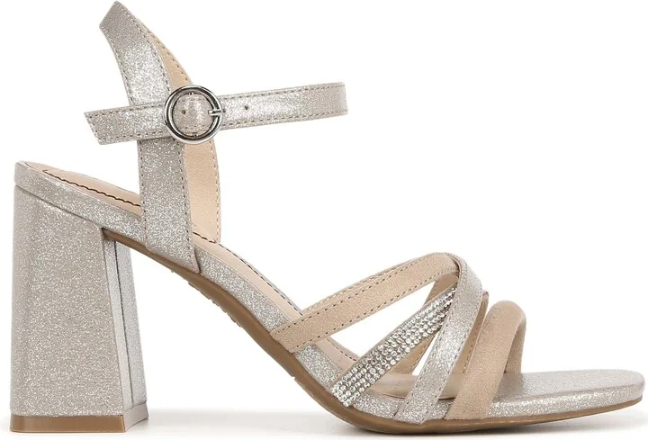 Belle Rhinestone Strappy Sandal - Image 3