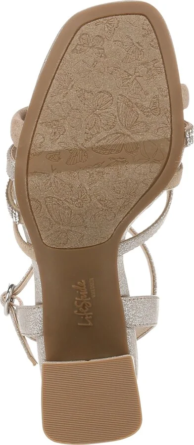 Belle Rhinestone Strappy Sandal - Image 6
