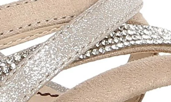 Belle Rhinestone Strappy Sandal - Image 10