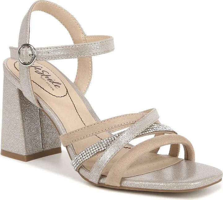 Belle Rhinestone Strappy Sandal