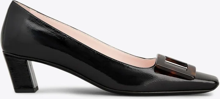Belle Vivier 45 Leather Pumps