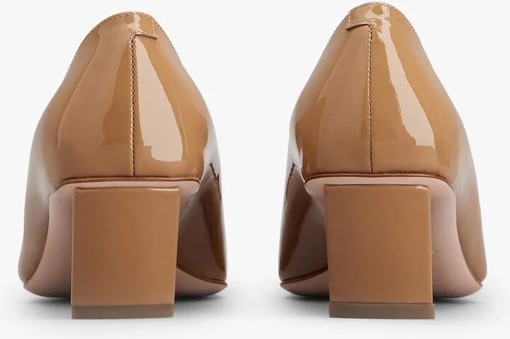 Belle Vivier 45 Metal Buckle Pumps in Patent Leather - Image 3