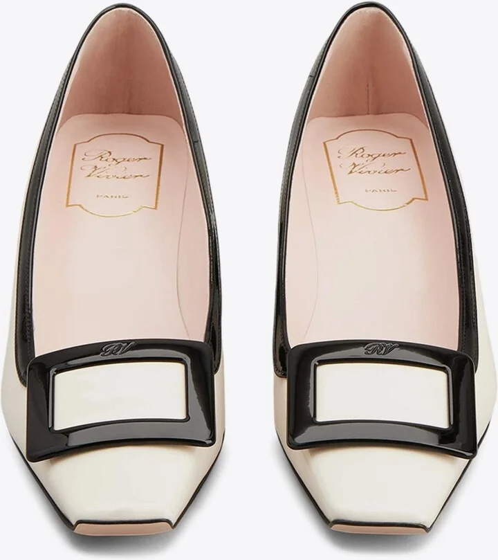 Belle Vivier 45 Patent-Leather Pumps - Image 2