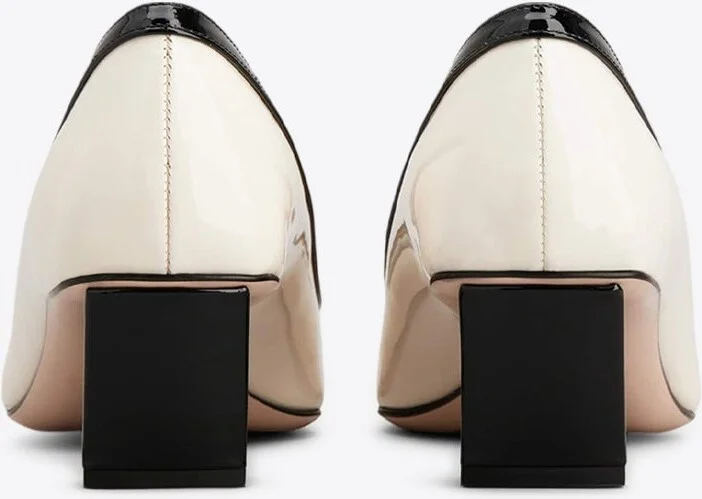 Belle Vivier 45 Patent-Leather Pumps - Image 3