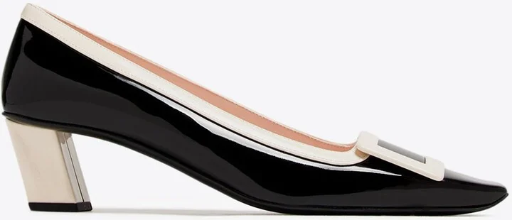Belle Vivier 45 Patent-Leather Pumps