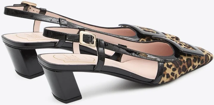 Belle Vivier 45 Pony Slingback Pumps - Image 2