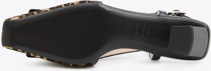 Belle Vivier 45 Pony Slingback Pumps - Image 3