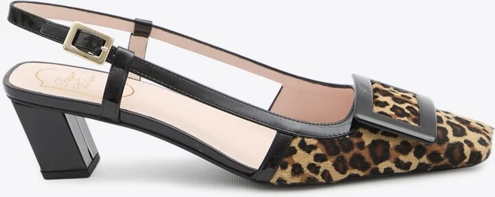 Belle Vivier 45 Pony Slingback Pumps