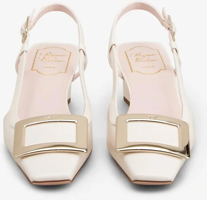 Belle Vivier 45 Slingback Pumps in Patent Leather - Image 3