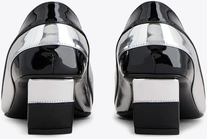 Belle Vivier 45 Striped Pumps - Image 3