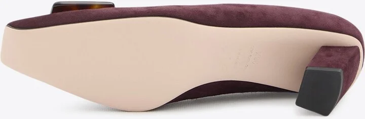 Belle Vivier 45 Suede Pumps - Image 3