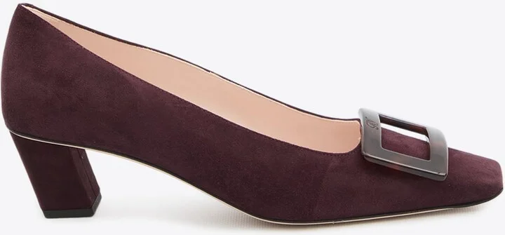 Belle Vivier 45 Suede Pumps