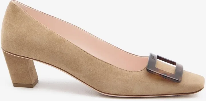Belle Vivier 45 Suede Pumps