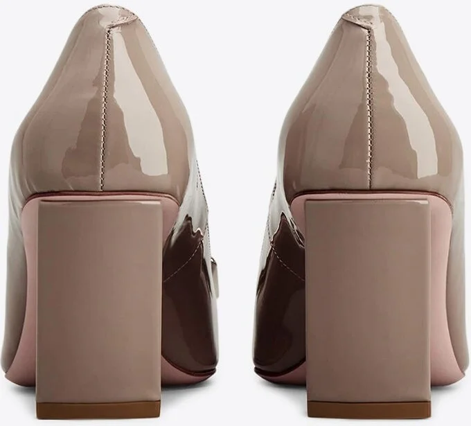 Belle Vivier 75 Leather Pumps - Image 3
