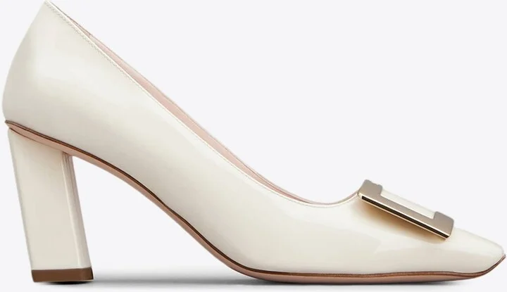 Belle Vivier 75 Leather Pumps