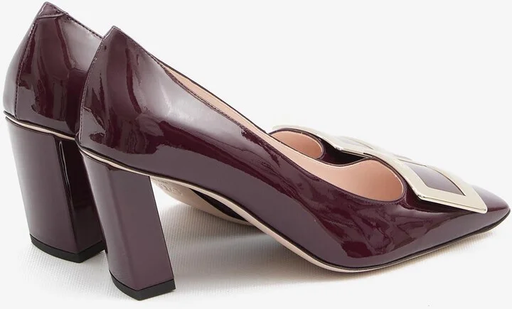 Belle Vivier 75 Patent Leather Pumps
