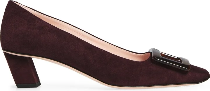 Belle Vivier Block Heel Pump - Image 4