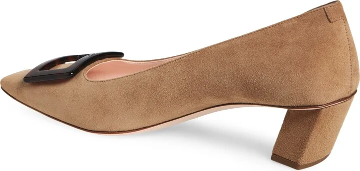 Belle Vivier Block Heel Pump - Image 2