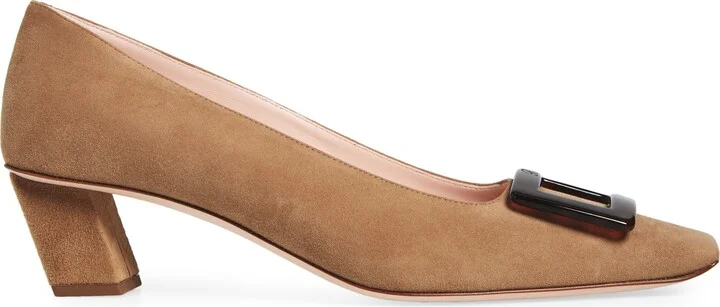 Belle Vivier Block Heel Pump - Image 3