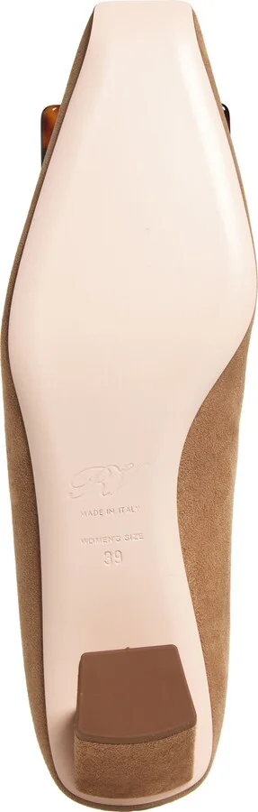 Belle Vivier Block Heel Pump - Image 6