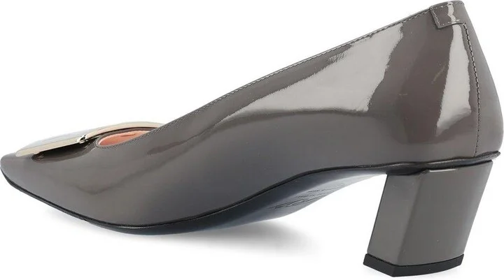Belle Vivier Buckle Pumps - Image 2