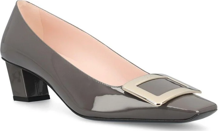 Belle Vivier Buckle Pumps - Image 3