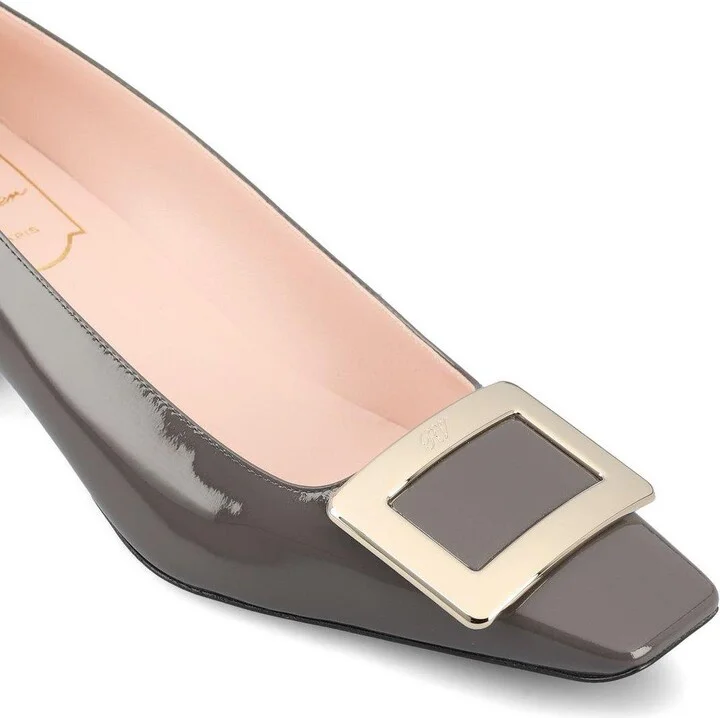 Belle Vivier Buckle Pumps - Image 4