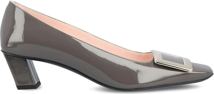 Belle Vivier Buckle Pumps